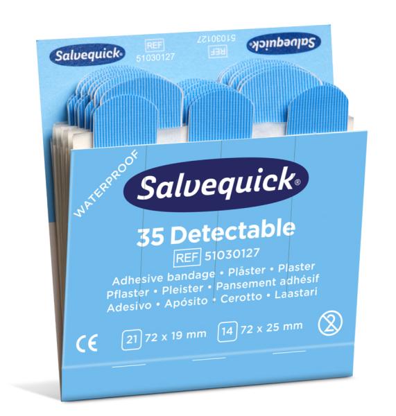 Salvequick Nachfülleinsatz detektierbar