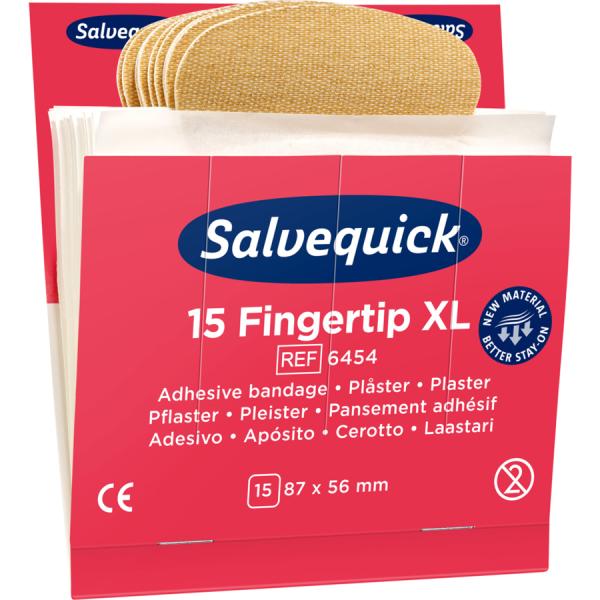 Salvequick Nachfülleinsatz Fingerkuppenpflaster