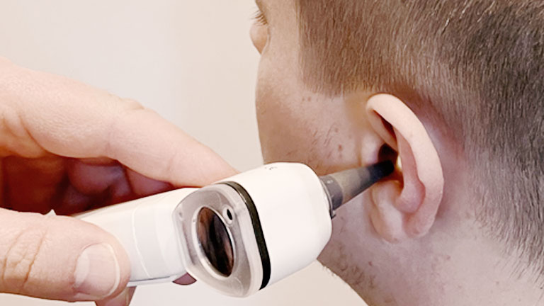 Untersuchung des Ohres WEIXLER