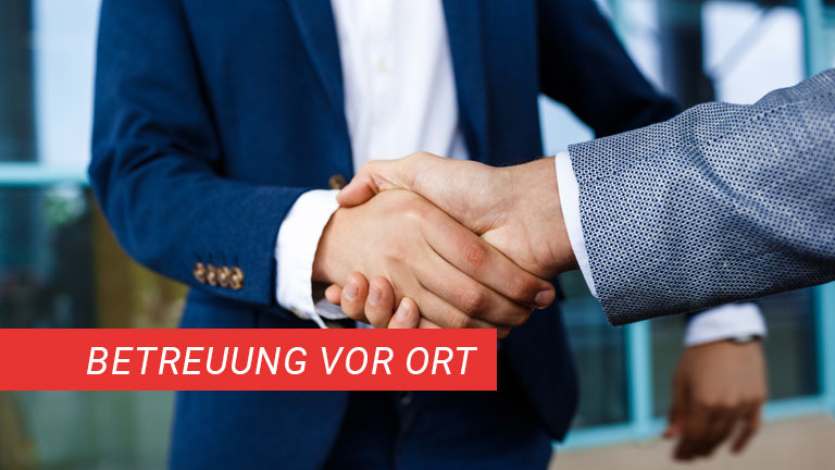 Betreuug vor Ort
