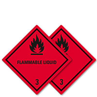 Gefahrstoff Klasse 3 Entzündbare flüssige Stoffe
