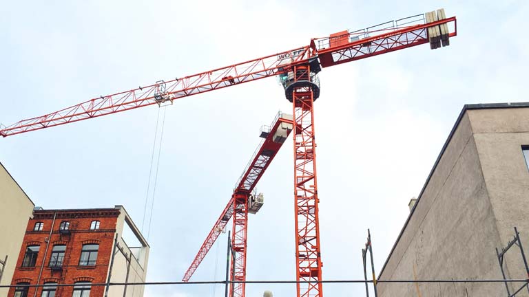 schwenkkran turmdrehkran