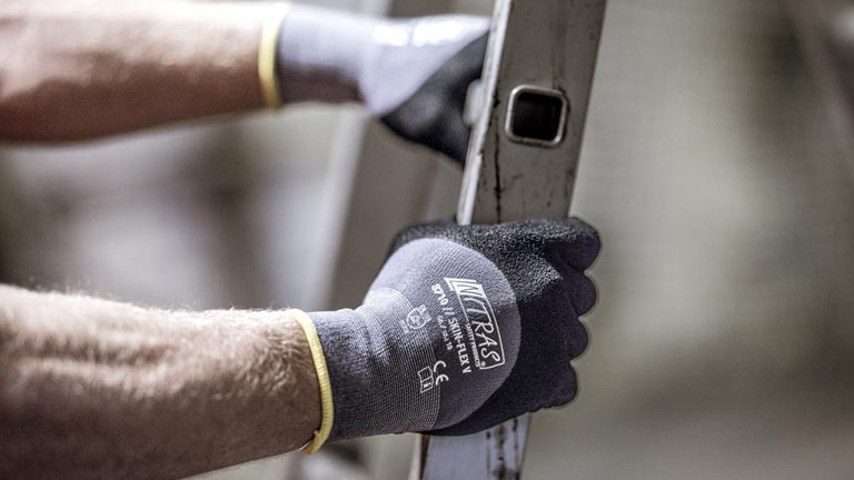 Handschuhe Werkstatt und Montage