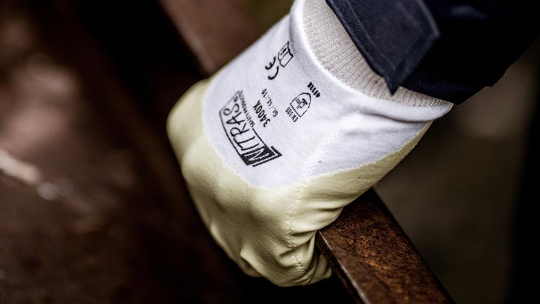 Handschuhe Nitril mit hoher Reißfestigkeit