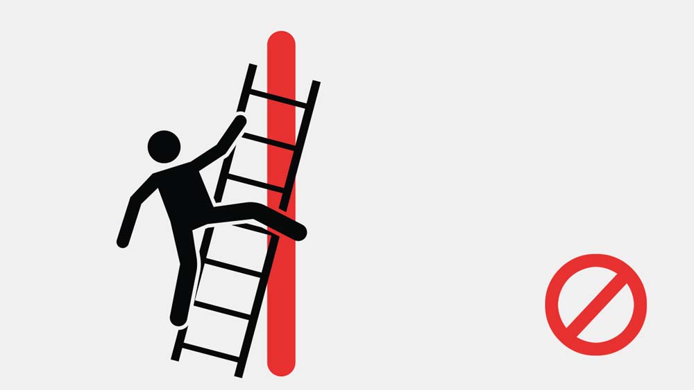 Nur an sicheren Flächen anlegen